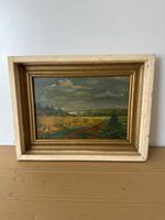 Ölgemälde Gemälde Landschaft antik Kunst signiert Bild Brandenburg - Ludwigsfelde Vorschau