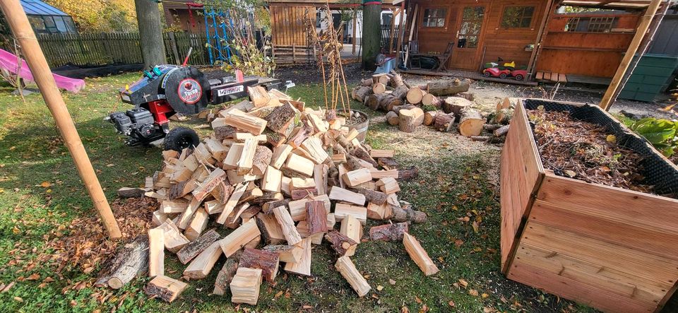 Lohnspalten, Holz Spalten in Beucha