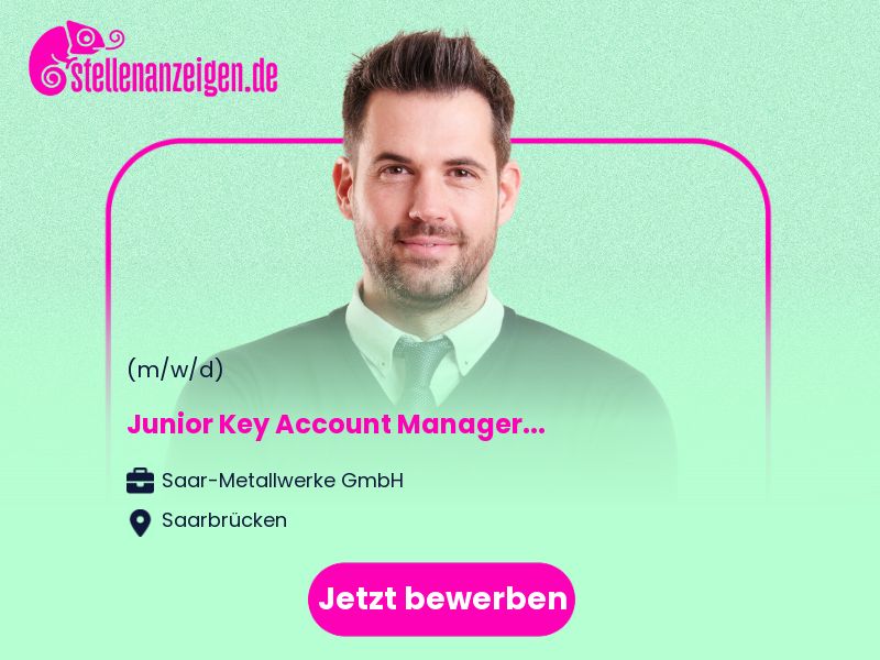 Junior Key Account Manager (m/w/d) in Saarbrücken