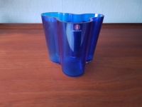 Aalto Vase, blau 95mm Schleswig-Holstein - Harrislee Vorschau