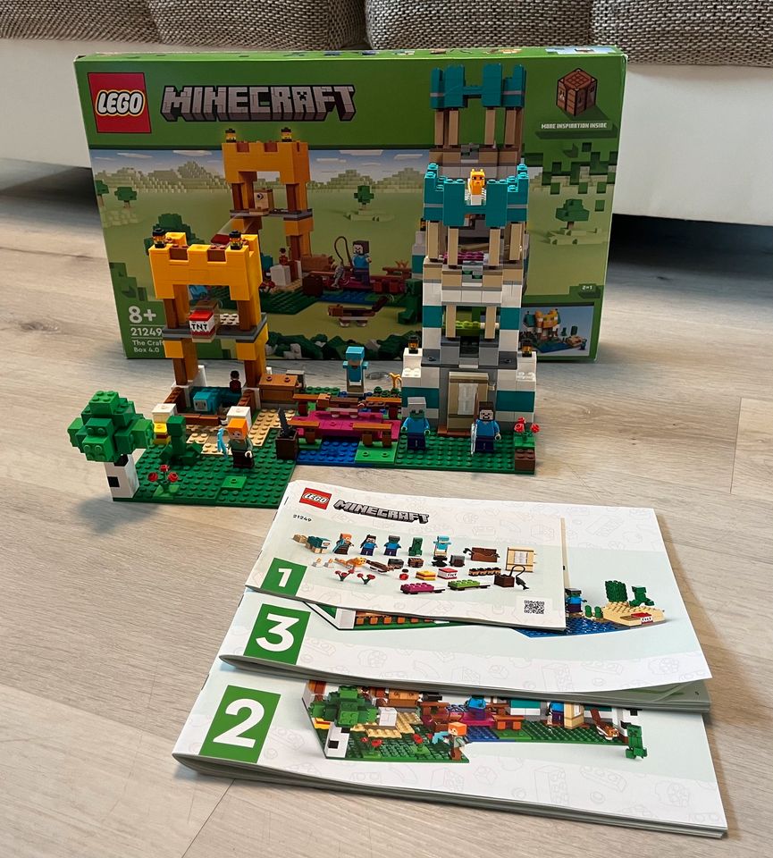 Lego Minecraft 21249 Crafting Box 4.0 in Kellinghusen