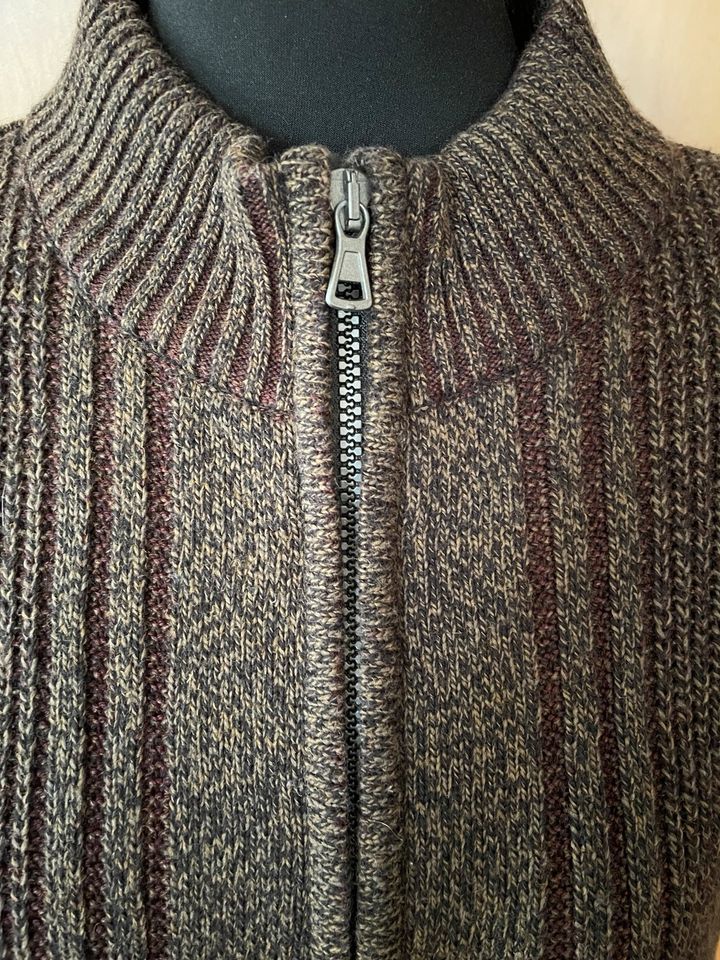 Herren Strickjacke Bexleys, braun, Größe 52 in Trebur