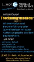 Suche Mitarbeiter als Trocknungsmonteur (m/w/d), Hohenlinden Bayern - Hohenlinden Vorschau