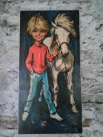 Faust Kunst Bild 70er Jahre - Junge mit Pony Niedersachsen - Stadtoldendorf Vorschau