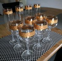 10 Bohemia Kristall Sekt Wein  Gläser Goldrand Gold Verzierung Rheinland-Pfalz - Zweibrücken Vorschau