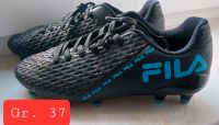 Fußballschuhe, Fila, schwarz blau, Gr. 37 Brandenburg - Neuruppin Vorschau