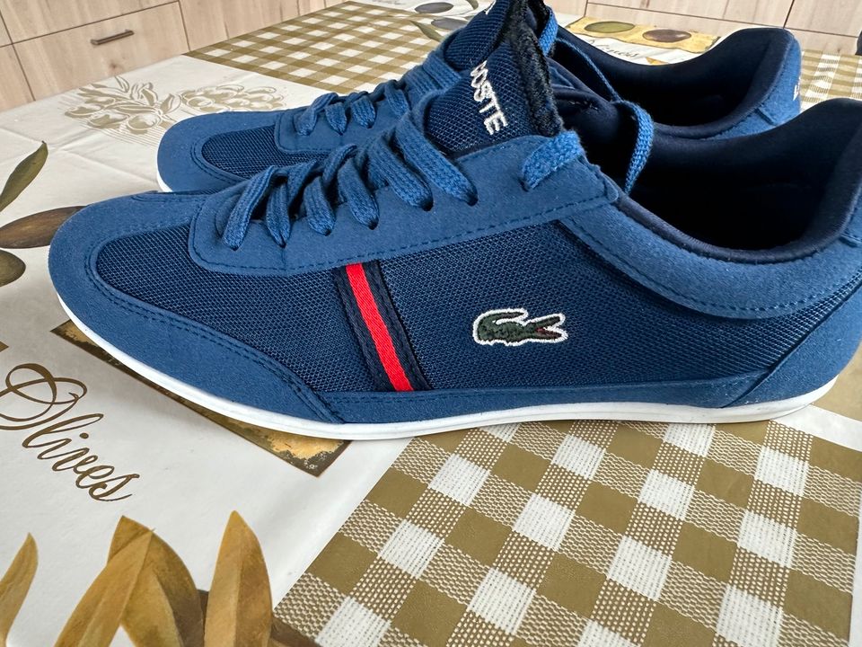 Sneaker in blau neuwertig. Schuhgröße 43 in Kamp-Lintfort