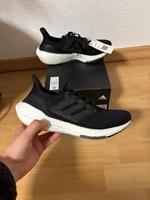 Adidas ultra boost schwarz weiß 38 2/3 neu black white Baden-Württemberg - Bruchsal Vorschau