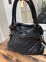 Tasche Cowboysbag schwarz Leder Modell Amsterdam Hessen - Lahntal Vorschau