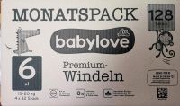 Monatspack DM Babylove Windeln Größe 6, 128 Stück Nordrhein-Westfalen - Stolberg (Rhld) Vorschau