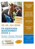 22.-24. Juli FN Abzeichen Bodenarbeit Stufe 1 Rheinland-Pfalz - Pirmasens Vorschau