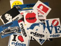 Popart Aufkleber von Insider Jeans&Mode (30 Jahre alt!!!) Bayern - Wenzenbach Vorschau