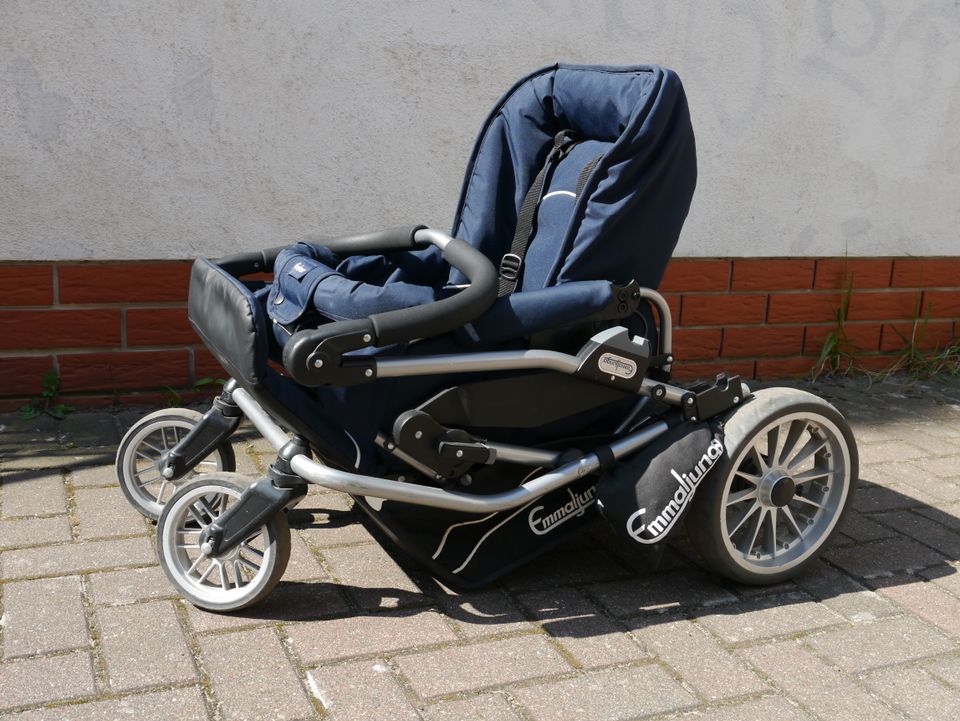 Kinderwagen-Set Emmaljunga Nitro City - Farbe Navy in Rostock