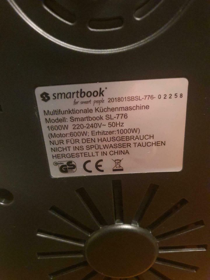 Smartbook SL 776 Multifunktionale Küchenmaschine in Irmenach
