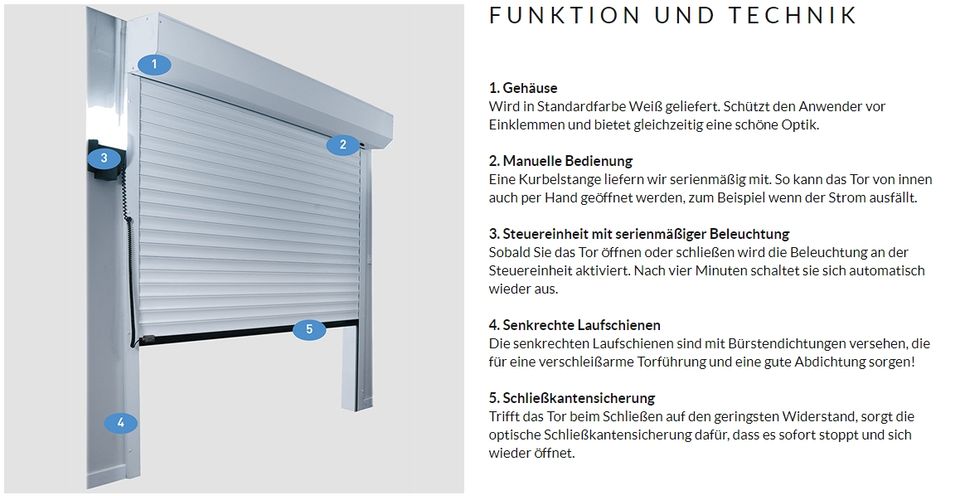 Rolltore von Novoferm zum günstigen Preis mit / ohne Montage in Ettenheim