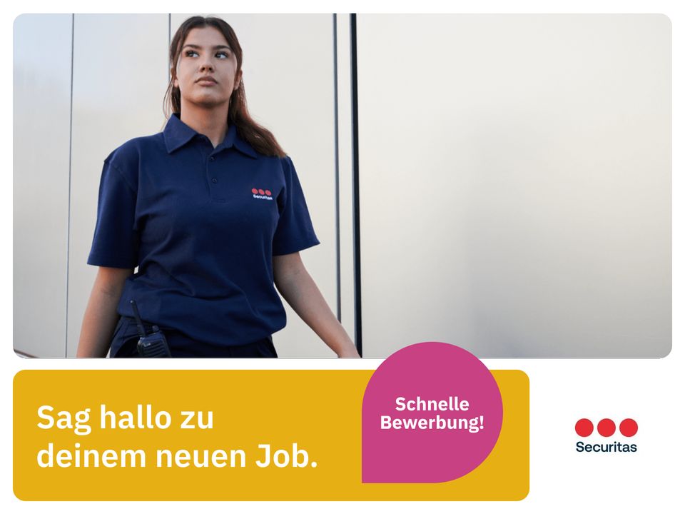 Sicherheitsmitarbeiter (m/w/d) (Securitas Deutschland) Sicherheitsdienst  Sicherheitsmitarbeiter Objektschutzmitarbeiter in Berlin