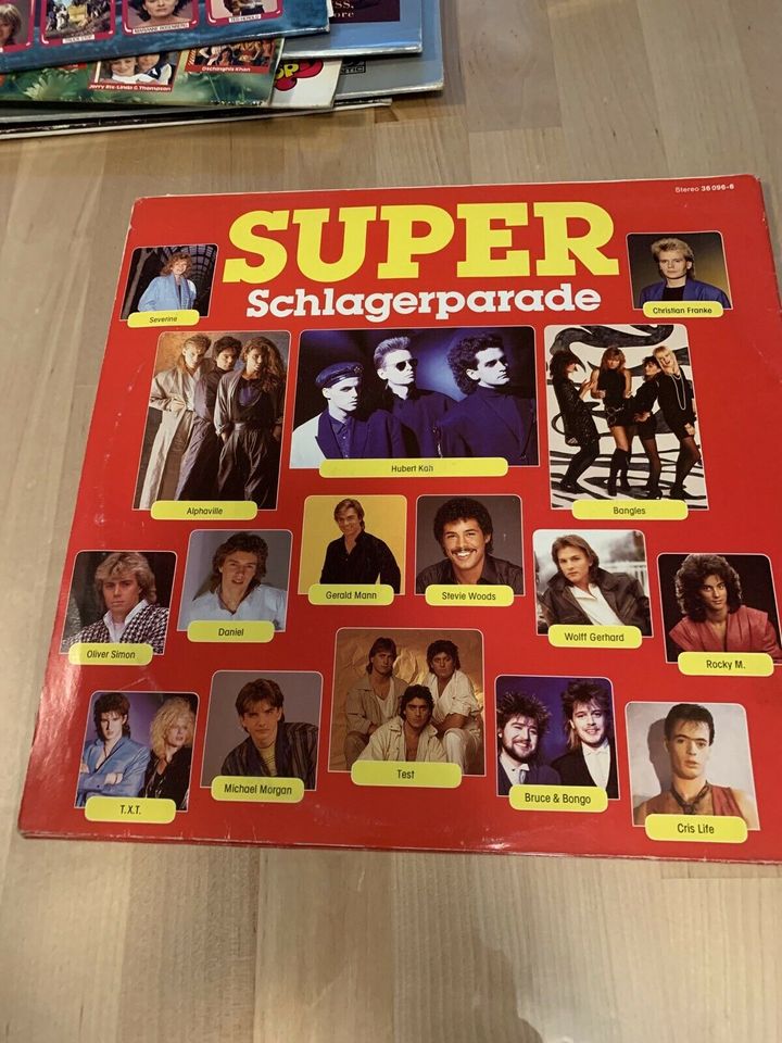 Super Schlagerparade Doppel-LP Schallplatte in Untergruppenbach