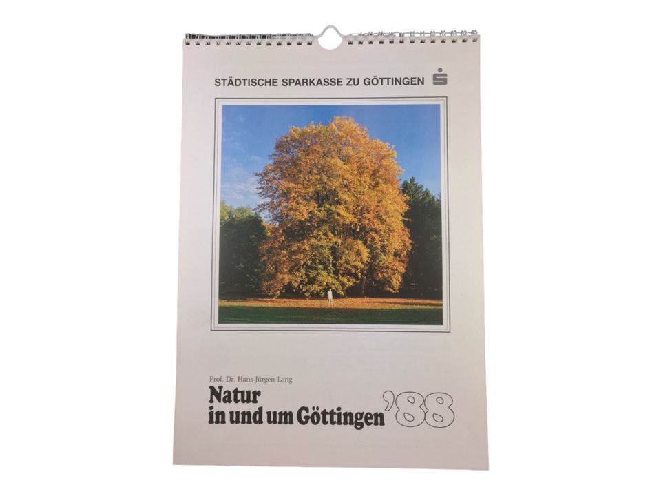 Kalender Natur in und um Göttingen 88 Hans-Jürgen Lang Sparkasse in Göttingen