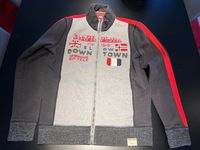 Napapijri Herren Sweatjacke schwarz/rot/grau Vintage Look Gr. L Aachen - Aachen-Soers Vorschau