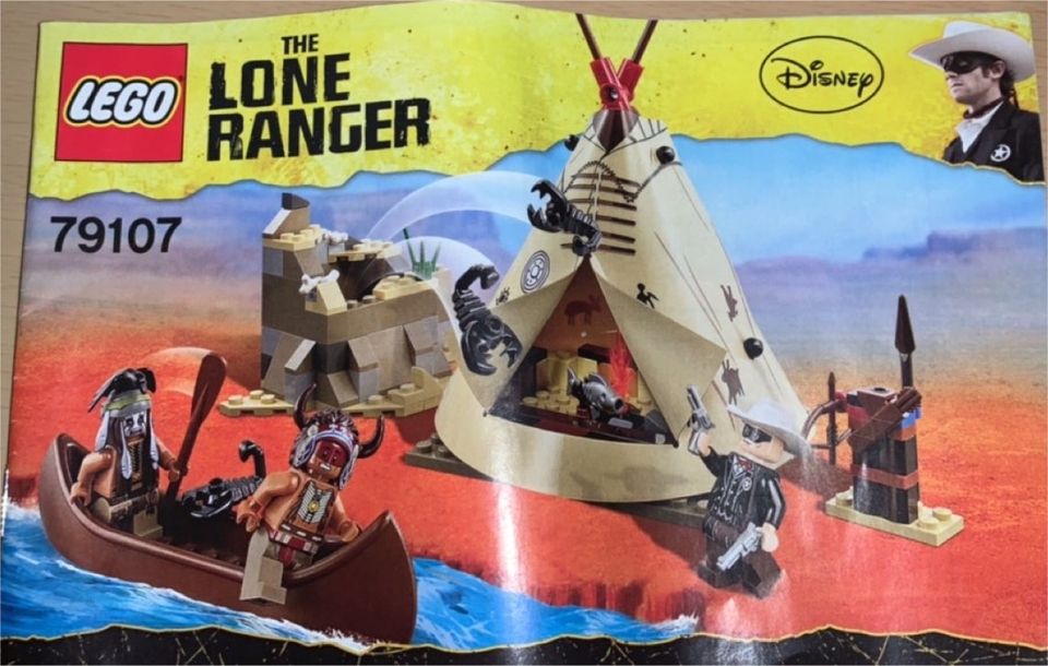 Lego 79107 The Lone Ranger „Lager der Comanchen / Comanche camp“ in Lehrte