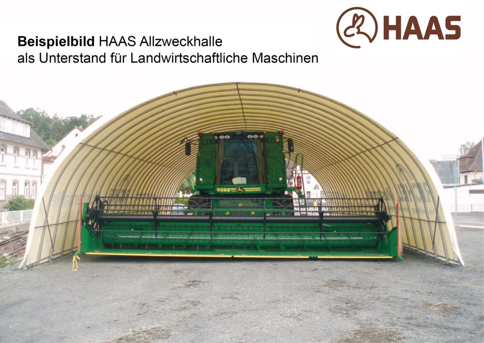 HAAS Allzweckhalle 9,3 mx 15 m – Rundbogenhalle *ANGEBOT* in Nümbrecht