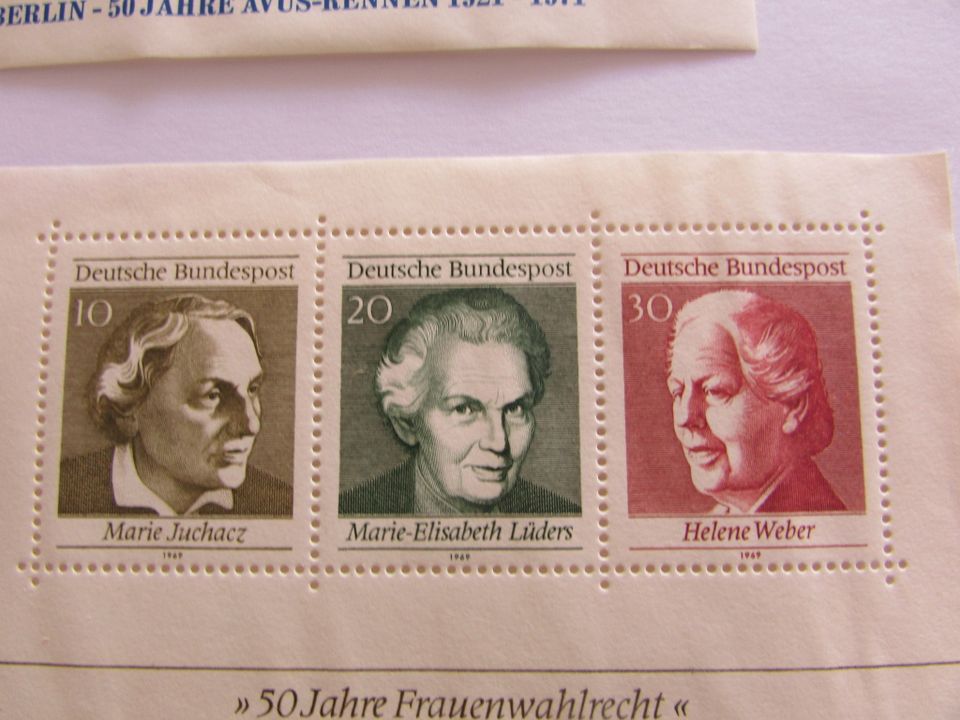 Alte Deutsche Briefmarken aus eine Sammlung in Aachen