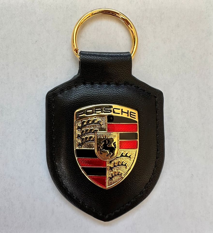 Porsche Schlüsselanhänger schwarz neu in Stade