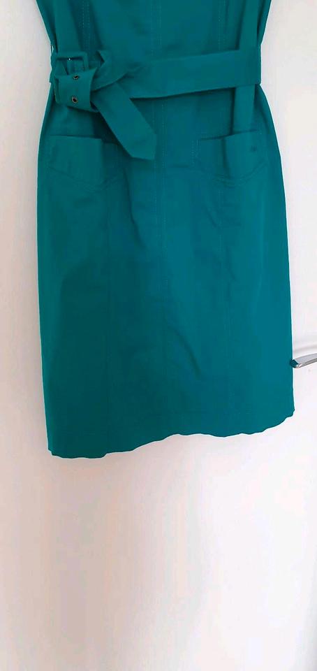 Kleid 36 s'Oliver mit Gürtel Sommerkleid Freizeit Petrol in Essen