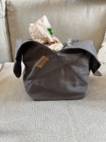 UASHMAMA Bread Bag, Brotbeutel in grau aus Leinen und Papier Sachsen-Anhalt - Halle Vorschau