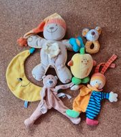 6 Plüschtiere/Schnuffeltücher für Babys Thüringen - Schleiz Vorschau