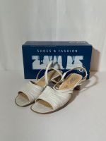 Vintage Gabor Pumps Sandalen Leder High Heels Sport Nappa Weiß Nordrhein-Westfalen - Sankt Augustin Vorschau