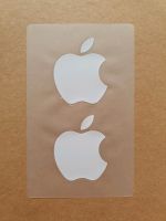 2 große weiße originale Apple Aufkleber ipad macbook Sachsen-Anhalt - Weißenfels Vorschau