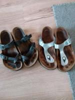 2 paar Sandalen Latschen von Birkenstock silber schwarz in Gr.37 Pankow - Weissensee Vorschau