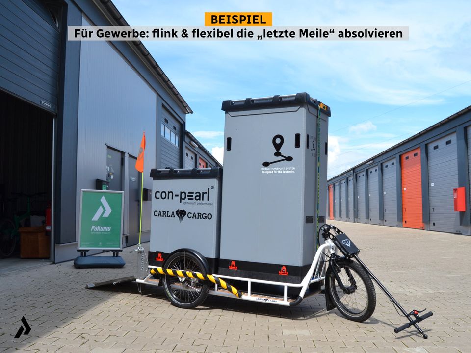 2024 CARLA CARGO Lasten-Anhänger | Trailer & Handwagen für Fahrrad, eBike, Pedelec | ideal für Gewerbe, Hof, Werksgelände | Verleih, Probefahrt bei Pakumo Cargobike Paderborn | 200 kg Zuladung in Paderborn