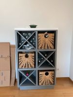 Schrank/Wein-/Flaschentregal, grau, IKEA Niedersachsen - Braunschweig Vorschau