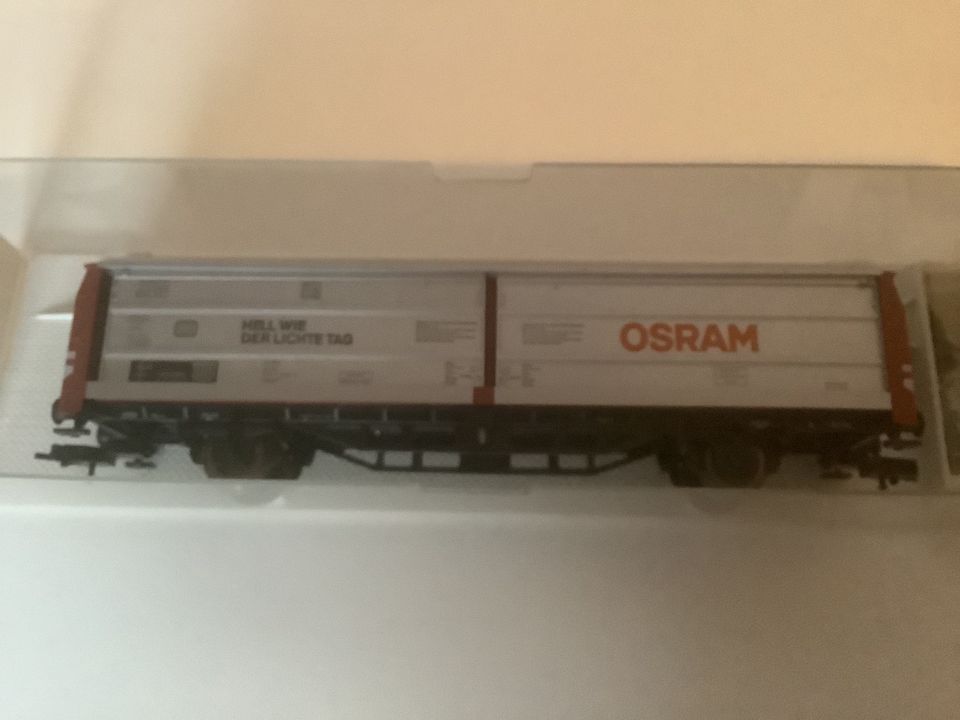 Fleischmann H0 Güterwagen „OSRAM“ in Mörfelden-Walldorf