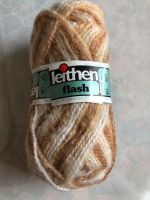 Flauschige Wolle Leithen Flash braun/beige 400g Bayern - Winkelhaid Vorschau