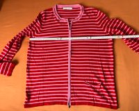 OUI Sweatjacke Jacke  rot rosa pink Streifen top i.O. Gr. 44 - 46 Niedersachsen - Wunstorf Vorschau