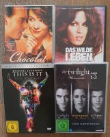 DVDs Twilight Saga, This is it, Chocolat, Das wilde Leben Stuttgart - Möhringen Vorschau