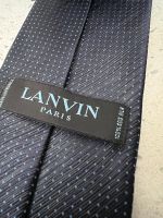 Lanvin Paris Seidenkrawatte Krawatte dunkelblau NP 140€ Burberry Bayern - Cadolzburg Vorschau