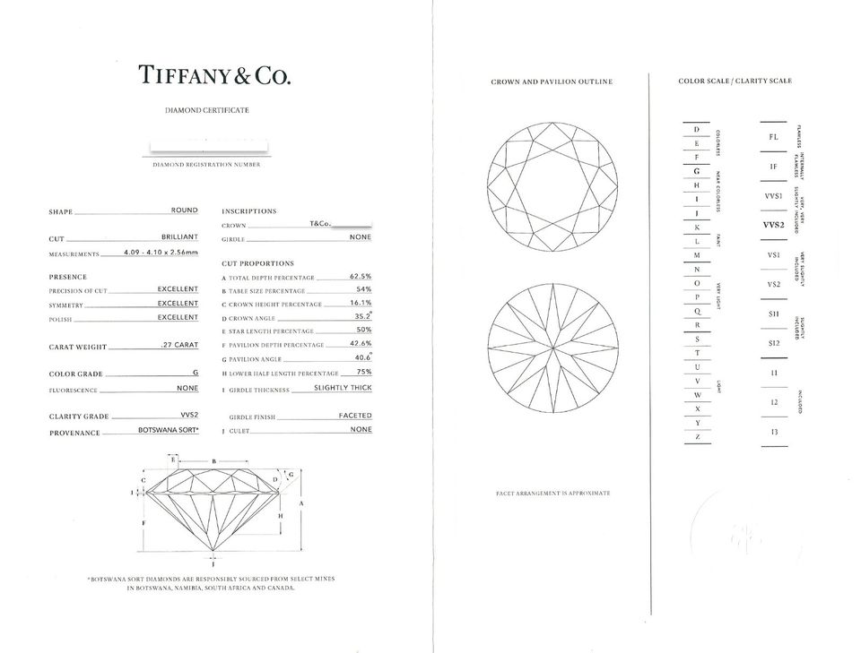 Tiffany&Co. 0.27 ct Harmony Verlobungsring mit besetzter Schiene in Hanau