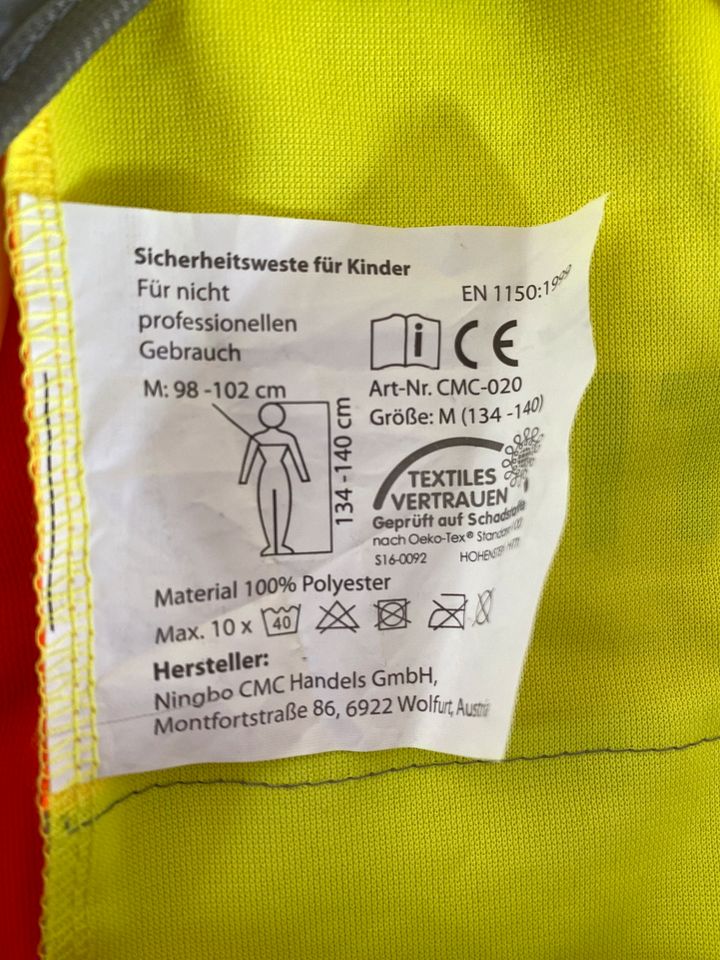 ADAC Kinder Sicherheitsweste Verkehrsdetektiv ab 1. Klasse in Freising