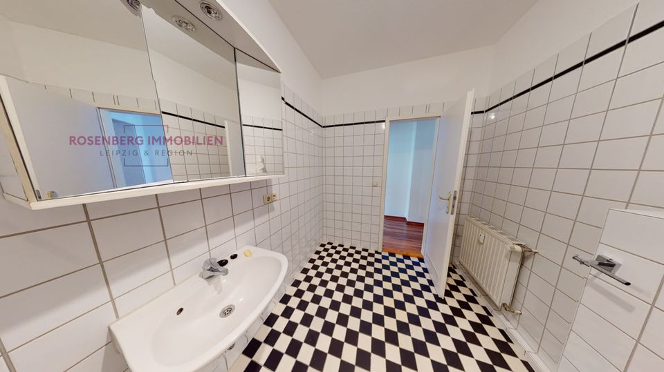 Helle & gut vermietete 2-Zimmerwohnung inkl. Bad mit Badewanne mitten in Reudnitz in Leipzig