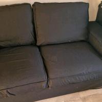Ikea Kivik 2er-Sofa (1,90cm) Idemo Schwarz + Wechselbezug Wandsbek - Hamburg Rahlstedt Vorschau