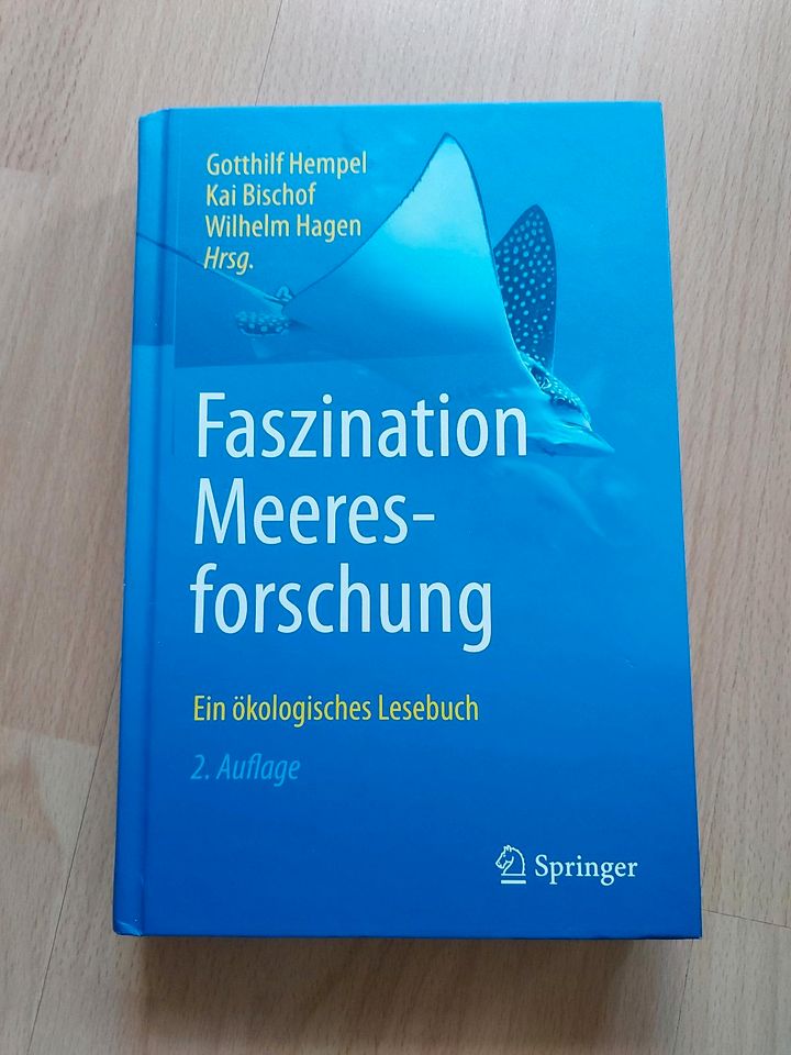 Buch "Faszination Meeresforschung", gebundene Ausgabe in Hamburg