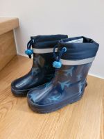 Gummistiefel Größe 22/23 * blau mit Flugzeuge * ungefüttert Baden-Württemberg - Ettlingen Vorschau