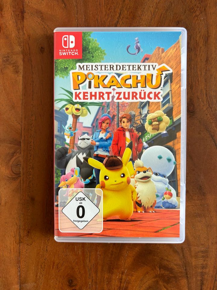 Nintendo Switch spiel meisterdetektiv pikachu in Voerde (Niederrhein)