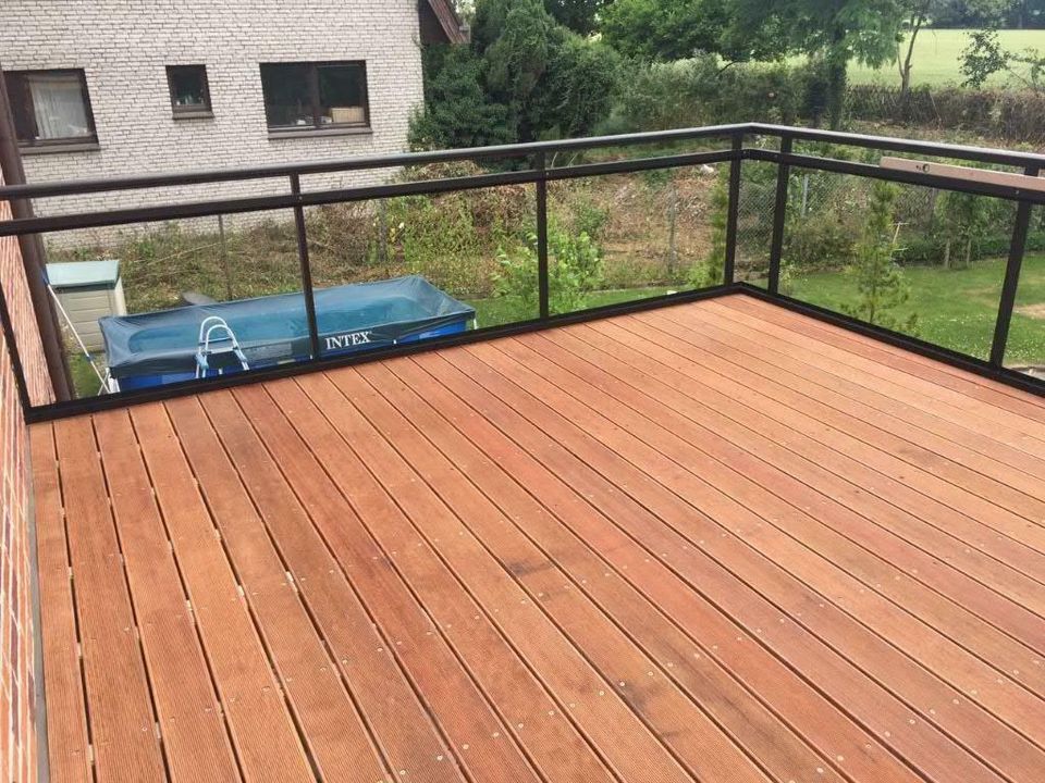 Holz Terrassenüberdachung,  Holz Carport, Holzterrasse, in Herten