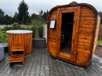 Gartensauna ALLIN Fasssauna Thermoholz Sauna Lieferung Ofen Stein Nordrhein-Westfalen - Frechen Vorschau