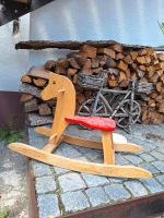 Schaukelpferd Holz Pferd Bayern - Essenbach Vorschau